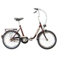 KENZEL Sklopivi bicikl Camping Classic Nexus 3, 20", smeđa